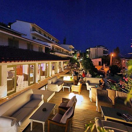 Sandy Bay Hotel Plomari Luaran gambar