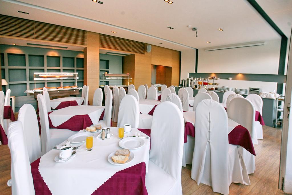 Sandy Bay Hotel Plomari Luaran gambar