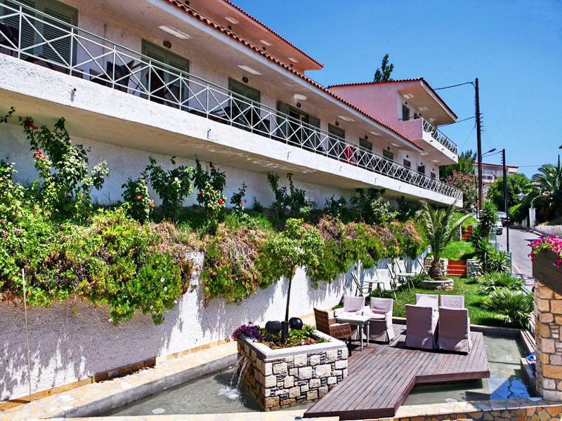 Sandy Bay Hotel Plomari Luaran gambar