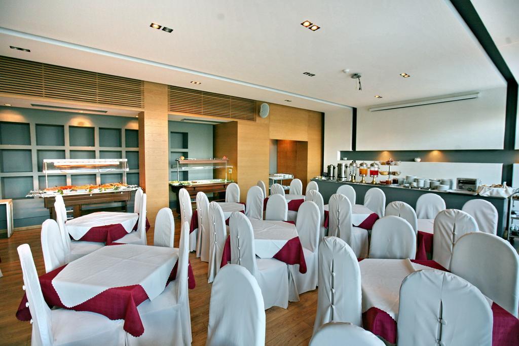 Sandy Bay Hotel Plomari Luaran gambar
