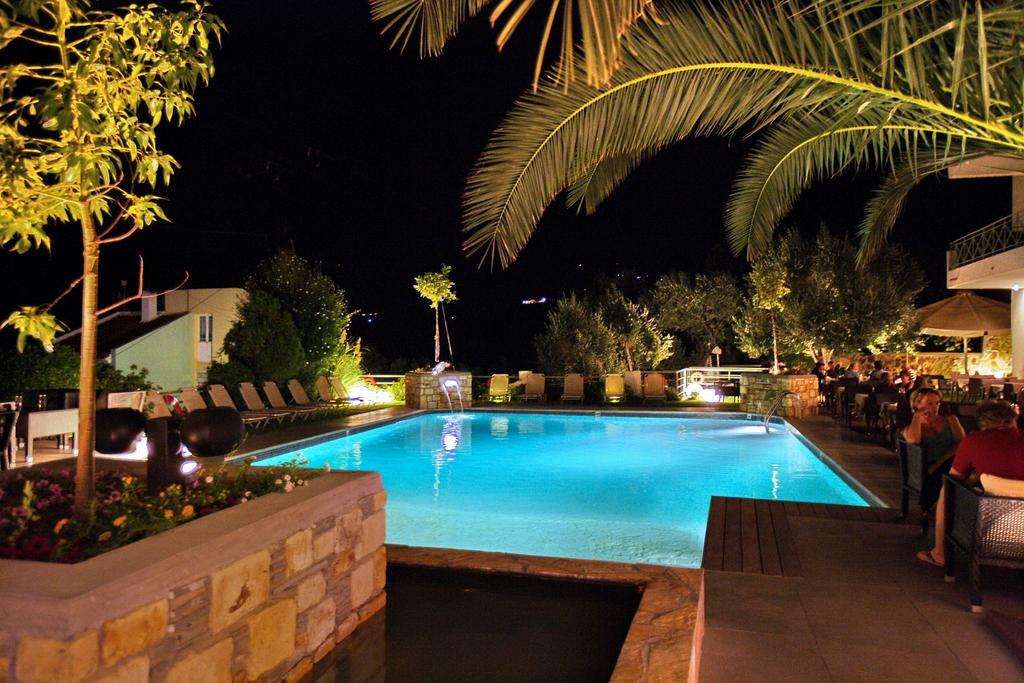 Sandy Bay Hotel Plomari Luaran gambar